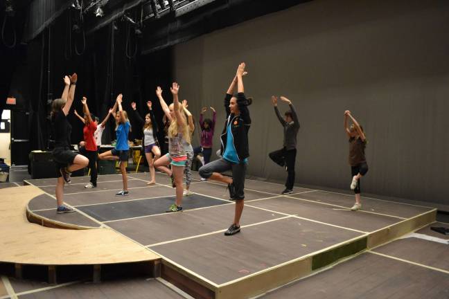Tri-State Actors Theater announces auditions for summer training program Cast members from Tri-State's 2014 production, "The Wind in Willows", started each rehearsal with dance warm-ups. This summer's intern production will be Gilbert & Sullivan's "The Pirates Of Penzance," running July 30 through Aug. 9.