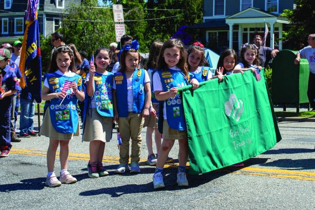 Departed veterans honored Girl Scout Troop 546