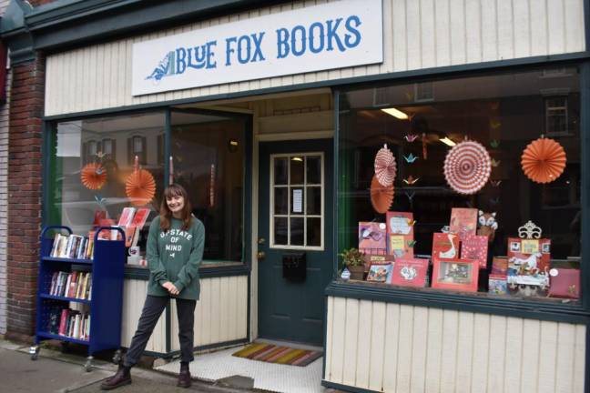A new generation of indie bookstores – and readers – emerges post-pandemic Brittani O’Hearn opened Blue Fox Books in Walden, NY in February 2021.