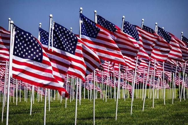 Flags for Heroes tribute Flags for Heroes tribute