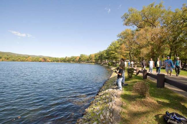 Lifetime Liberty Pass available for disabled vets Hessian Lake, shown here, is in Bear Mountain, one of the New York State parks in the area.