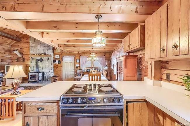 Bucolic and stylish log home on nine acres Bucolic and stylish log home on nine acres
