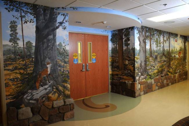 Orange Regional appoints child life specialist The Children's Emergency Department is uniquely painted for its patients.