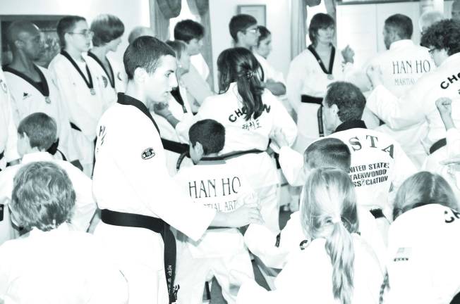Academy hosts martial arts seminar Students of all ages benefited from focused training.