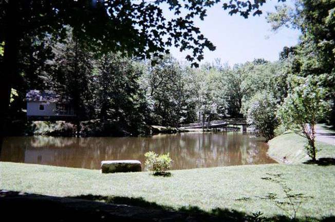 Millpond: One of a kind estate in Bellvale Pond above the waterfall.