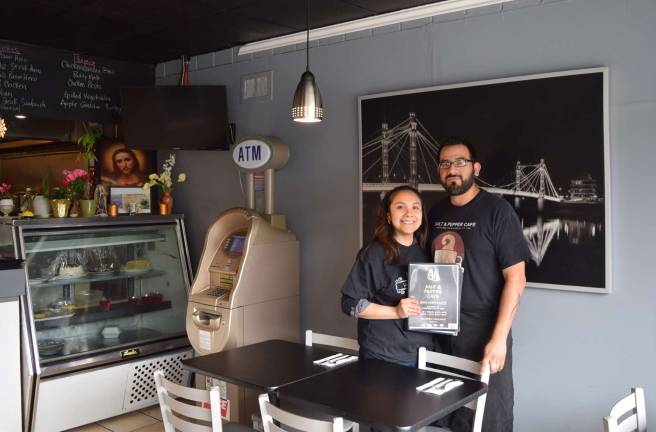 Restauranteur chases his American Dream in Greenwood Lake Photo by A.J. Arias Tomas Ramirez and Deisi Mejia at the Salt and Pepper Cafe in Greenwood Lake.
