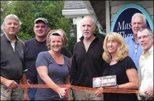 Ribbon cutting in Pine Island Ribbon cutting in Pine Island