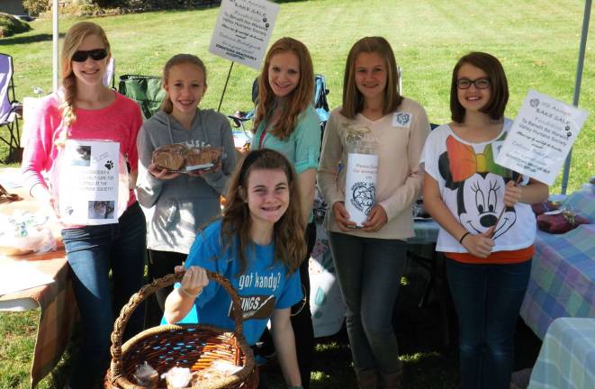 Young people raise $1,000 for Warwick humane society Provided photo Among the young people who raised more than $1,000 for the Warwick Valley Humane Society during the Sugar Loaf Fall Festival this weekend are, pictured from left to right: Vicki Wander, Brianna Schultz, Heather Wander, Victoria Smith, JJ Smith and Jessica Burnett. Not pictured but who helped to make this event a success were Lexi Cleary, Brianna Flood, Kelly Burnett, Kaitlyn Rivas, Isabella and Sabrina Lodato.