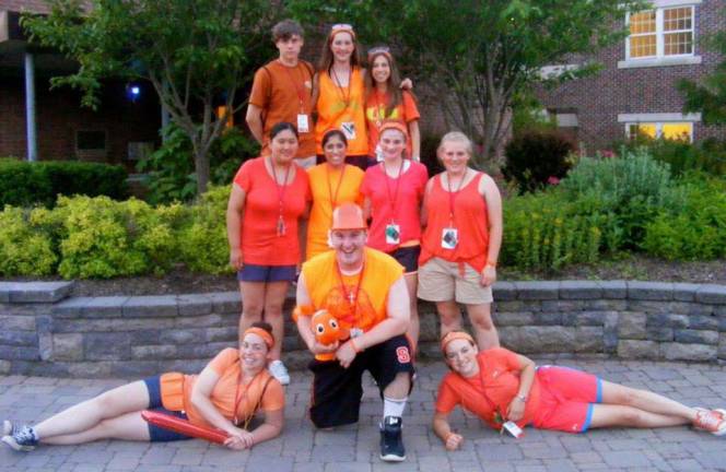 My Turn By Kayla Campaña A life-changing experience Pictured here are Kayla CampaÒa and some of the other students who attended the Hugh OíBrian Youth Leadership Seminar held this spring at Rensselaer Polytechnic Institute in Troy. Kayla is the young woman second from the left in the second row of students.
