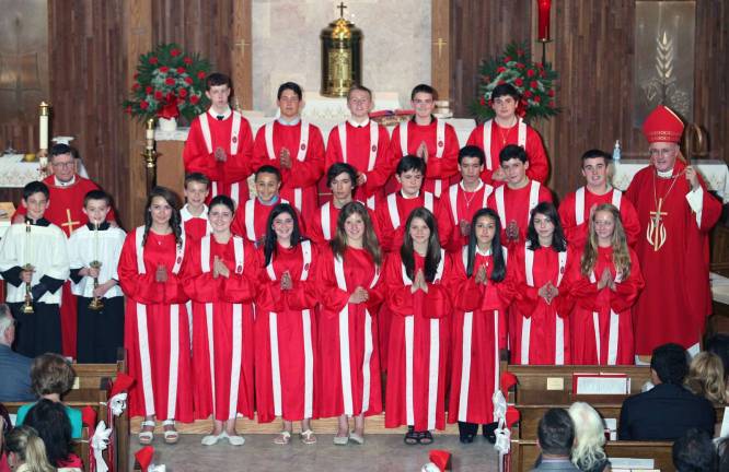Confirmation at Holy Rosary Church Confirmation at Holy Rosary Church