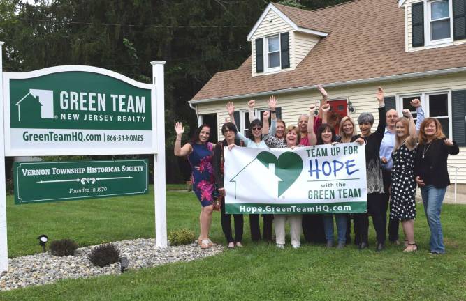 Green Team Home Selling System fund-raising to fight mental illness Provided photoMembers of the Green Team are ready to team up for hope.