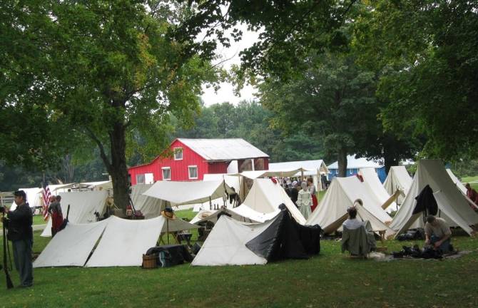 Visitors can stroll through the camps, meet and talk with the troops and civilians and shop at Sutler’s Row, the civilian merchants who followed the Army.