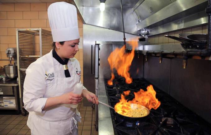 Simply the best Photo provided by SUNY Delhi SUNY Delhi culinary arts major Kathryn Eurich of Warwick has won the 2015 American Culinary Arts Federation national "Student Chef of the Year" title.