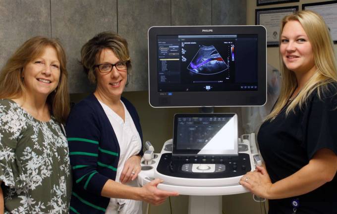 St. Anthony Community Hospital earns ACR Ultrasound Accreditation Provided photo Pictured from left to right are members of the St. Anthony Community Hospital Ultrasound Team: Rosemarie Richardsen, RT(M), ARDMS, AB, BR, OB/GYN; Nancy Sernotti, ARDMS, AB, OB/GYN; and Karen Heller, ARDMS, OB/GYN