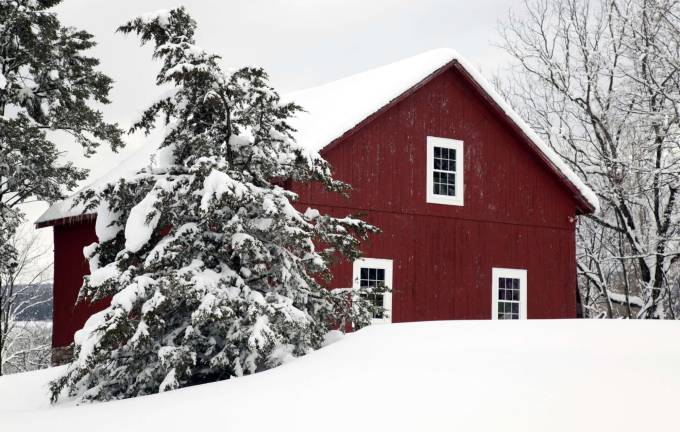 Showcasing the images of Warwick This is photographer Robert G. Breese's image of the barn on the Sayer Farm.