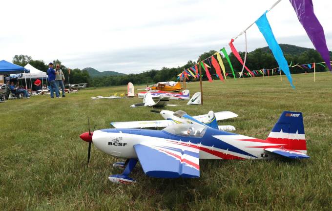 Warwick airport hosts seventh annual 'Electric Fun Fly' This year’s event was again sponsored by the Bergen County Silent Fliers, which meant that none of the participating aircraft models were gas powered. All were battery powered and all were almost noiseless.
