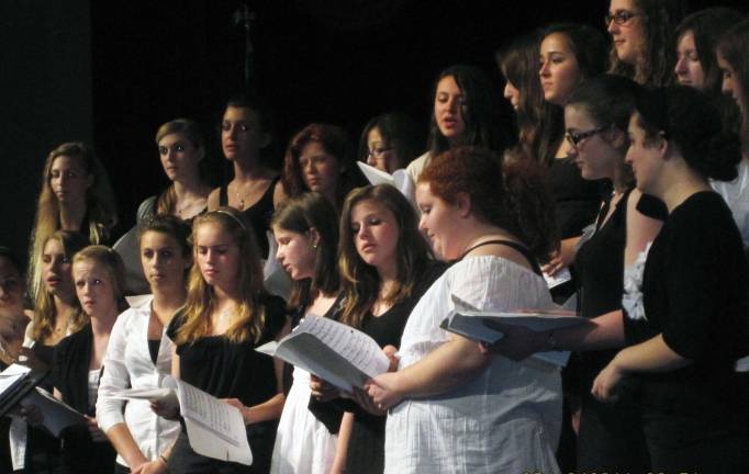 Warwick Valley School District recognized nationally for music education efforts The Middle School Chorus.