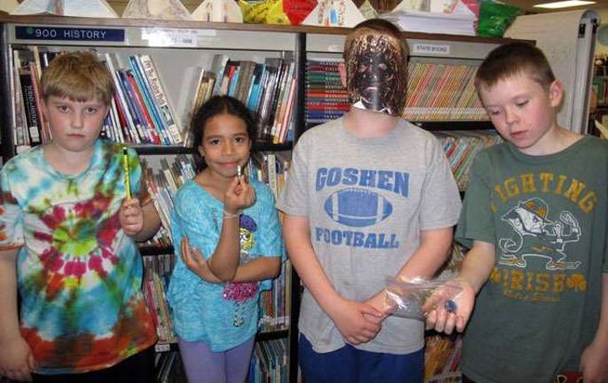 TREP$ marketplace opens Saturday Pictured here are TREP$ entreprenuers Christian, Maryann, Brendan and Jared displaying the items they created and will be making available for sale this Saturday, May 4, at Golden Hill Elementary School in Florida.