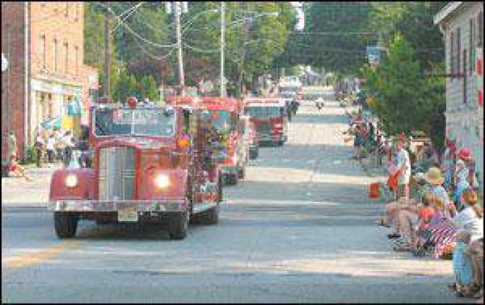 Warwick's Biennial Fire Department Parade held Saturday, July 1 Warwick's Biennial Fire Department Parade held Saturday, July 1