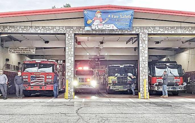 Warwick Fire Department weekly activity report for Sept. 30 to Oct. 5 Engine 3 Apparatus in temporary quarters at Warwick Station #1 until completion of new Engine 3 is completed.