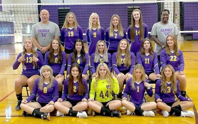 The 2021 Warwick Valley Girls Varsity Volleyball team. Provided photo.