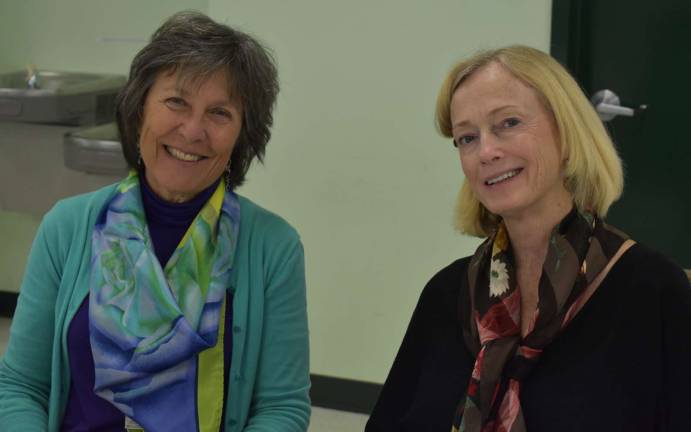 Warwick Friendly Visitor Program hosts a Volunteer Appreciation/Recognition Holiday Party Friendly Visitor Program volunteers Jean Corbi Ciappa and Carolyn Riley routinely donate their time to help Warwick neighbors.