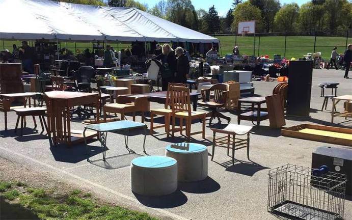 Celebrate Earth Day with ‘Too Good To Toss’ event People “shopping” for clothing, arts and crafts, kitchen and housewares, bicycles, sports equipment, baby gear and non-upholstered furniture among many other donations that were “Too Good To Toss” at last year’s Earth Day event. This Sunday, all are invited to shop for the donated items. Make donations on Saturday.