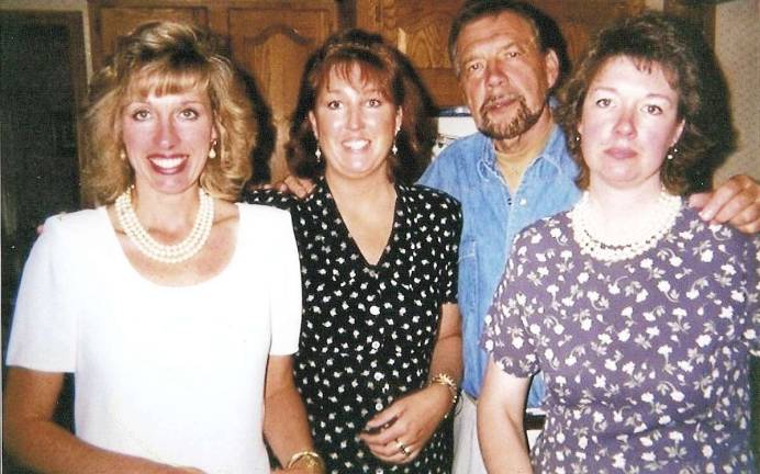 Arthur David LaForge Arthur LaForge is pictured here with his daughters: Gladys C. LaForge, Karen Davis and Jacquelyn Sanders.