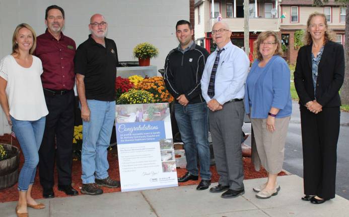 St. Anthony Community Hospital raises $49,500 at annual Golf and Tennis Classic Provided photos The Golf and Tennis Committee celebrate a successful event: Jessica Cardella, Garrett Durland, Frank Petrucci, Michael McSweeney, Douglas Stage, Katie Bisaro and Jane Brief. Not pictured: Marlene Roerden, Linda Stephan, Barbara Sullivan and Bob Yates.