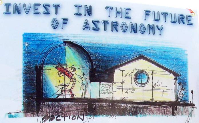 The sky is the limit Here's a closer look at Caroline Moore's design for an stronomy observatory.