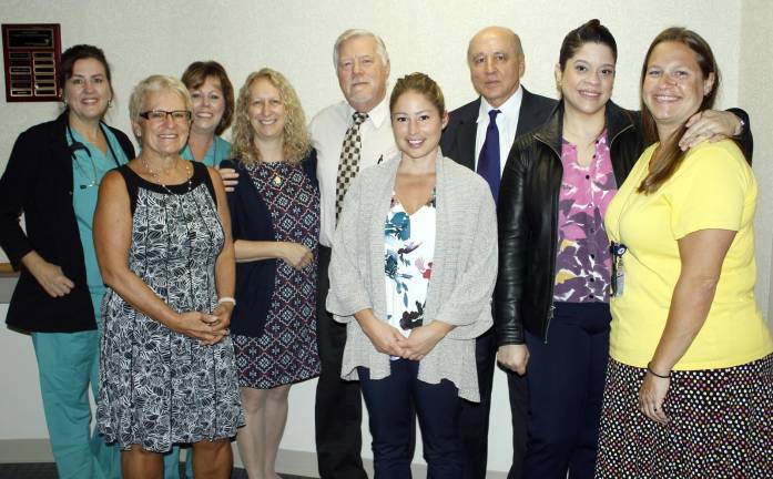 These are the Kennedy Birthing Center team members at St. Anthony Community Hospital.