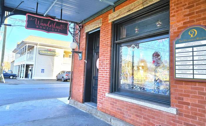 Wanderlust Boutique on Railroad Ave. in Warwick.