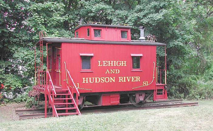 The Lehigh and Hudson River Railway caboose, preserved and maintained by the Warwick Historical Society, was featured on a “Where in Warwick” video on the WHS’s Facebook page. Provided photo.