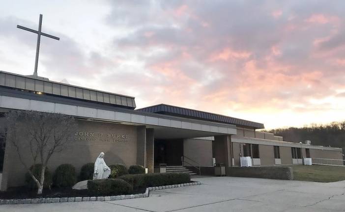 Starting in 2021-2022, students in grades 6-8 will attend a new “Burke Catholic Academy” at John S. Burke Catholic campus in Goshen, a middle school that is intended to provide a “seamless” transition to grades 9 through 12 in the adjoining high school. Photo by Jeff Storey.