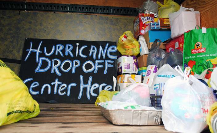 Post-Sandy relief efforts Photo by Louise Hutchison