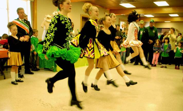 The Irish of Greenwood Lake The celebration included a performance bythe Early McLoughlin School of Irish Dance.