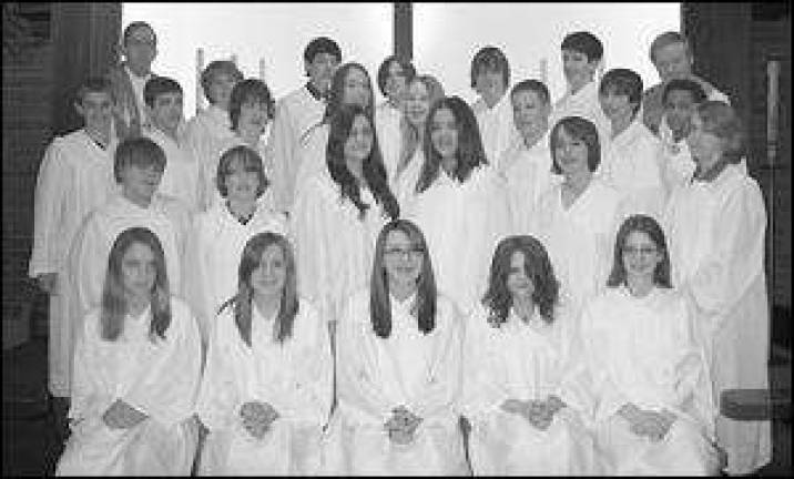 Confirmation at St. Paul Lutheran Confirmation at St. Paul Lutheran