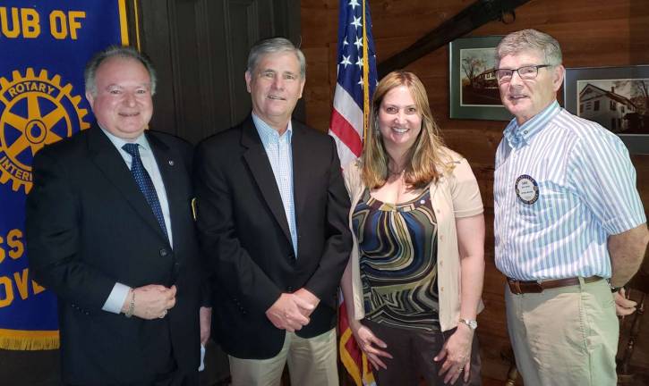 District Rotary Governor installs Paul Schmidt