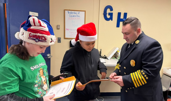 Golden Hill Elementary students win firefighter essay contest
