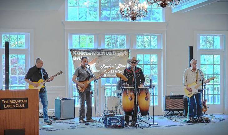 Rock into summer with sweet live entertainment Norton Smull Band.