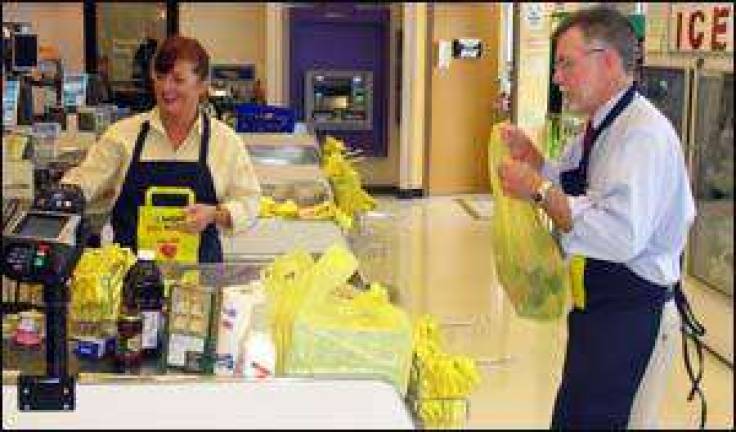Local dignitaries help bag hunger at Warwick ShopRite Local dignitaries help bag hunger at Warwick ShopRite