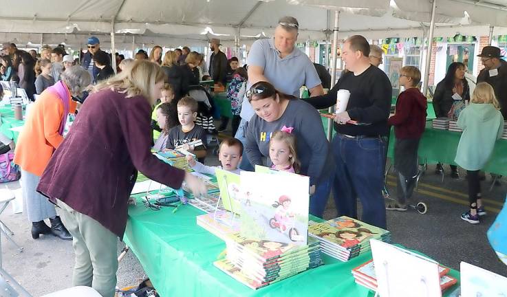 The eighth Children’s Book Festival drew huge crowds.