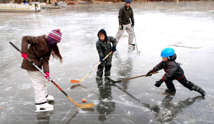 New Year's Day skate New Year's Day skate