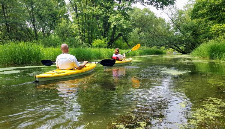 Warwick. Kayacking along Wawayanda Creek now open to the public Warwick. Kayacking along Wawayanda Creek now open to the public