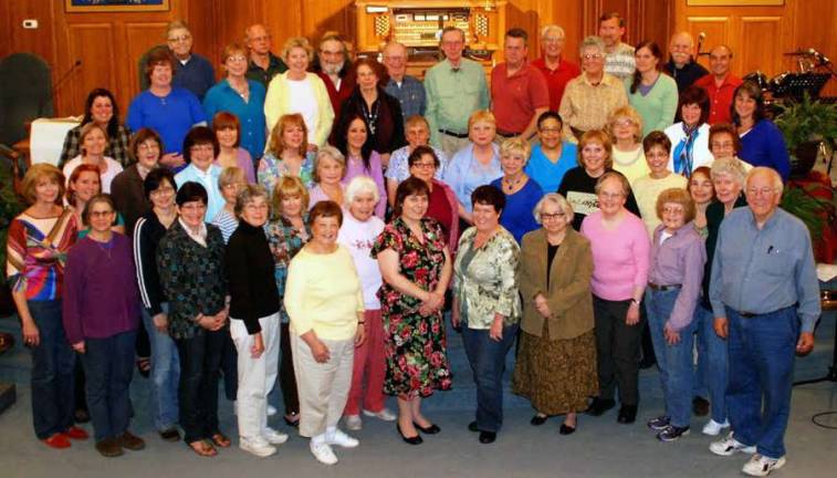 Warwick Valley Chorale holds registration and first rehearsal on Sept. 11 Pictured here are members of the Warwick Valley Chorale; the photograph was taken by Ed Bailey earlier this year during the chorale spring season.