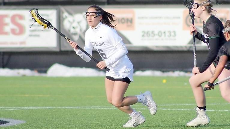 SUNY Potsdam senior women's lacrosse player Alexa Ferrer (Warwick, N.Y./Warwick Valley) has been named a 2020 All-American Athlete Award winner by the National Strength and Conditioning Association.