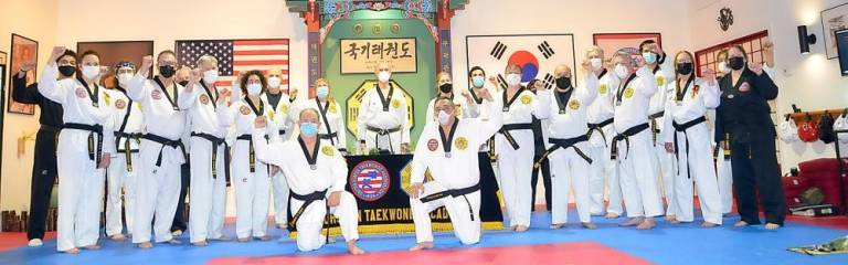 The Chosun Taekwondo Academy Adult Black Belt Test. Provided photos.