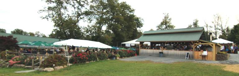Chamber of Commerce holds 23rd annual Taste of Warwick Photos by Roger Gavan The event takes place on the picturesque grounds of the Warwick Valley Winery and Distillery.