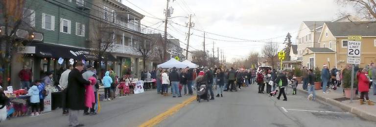 The first annual holiday bazaar brought treasures and face paint.