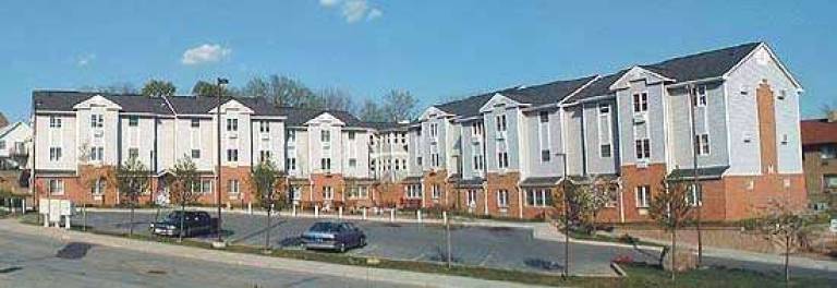‘Uneasy Neighbors’ Photo illustration An example of high-density housing in the Village of Kiryas Joel.